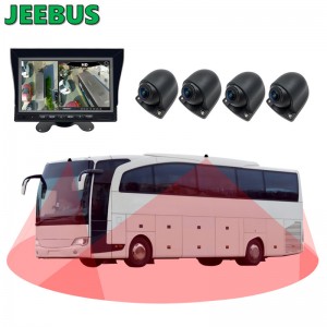 360 Bird View System 3D All Round View Parking Panorama Car Security Security με Ultrason Parking Sensors